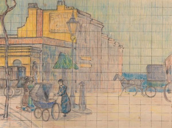 Swiss Cottage Hampstead between 1912 and 1913
