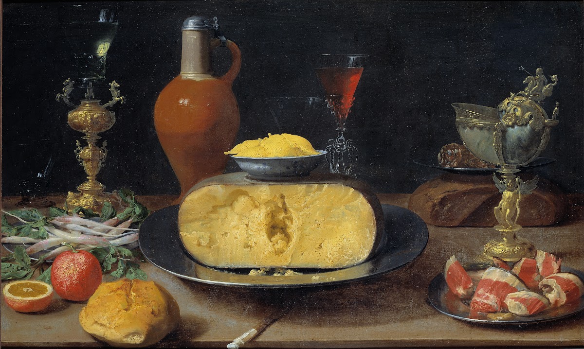 Breakfast Piece with Cheese and Goblet