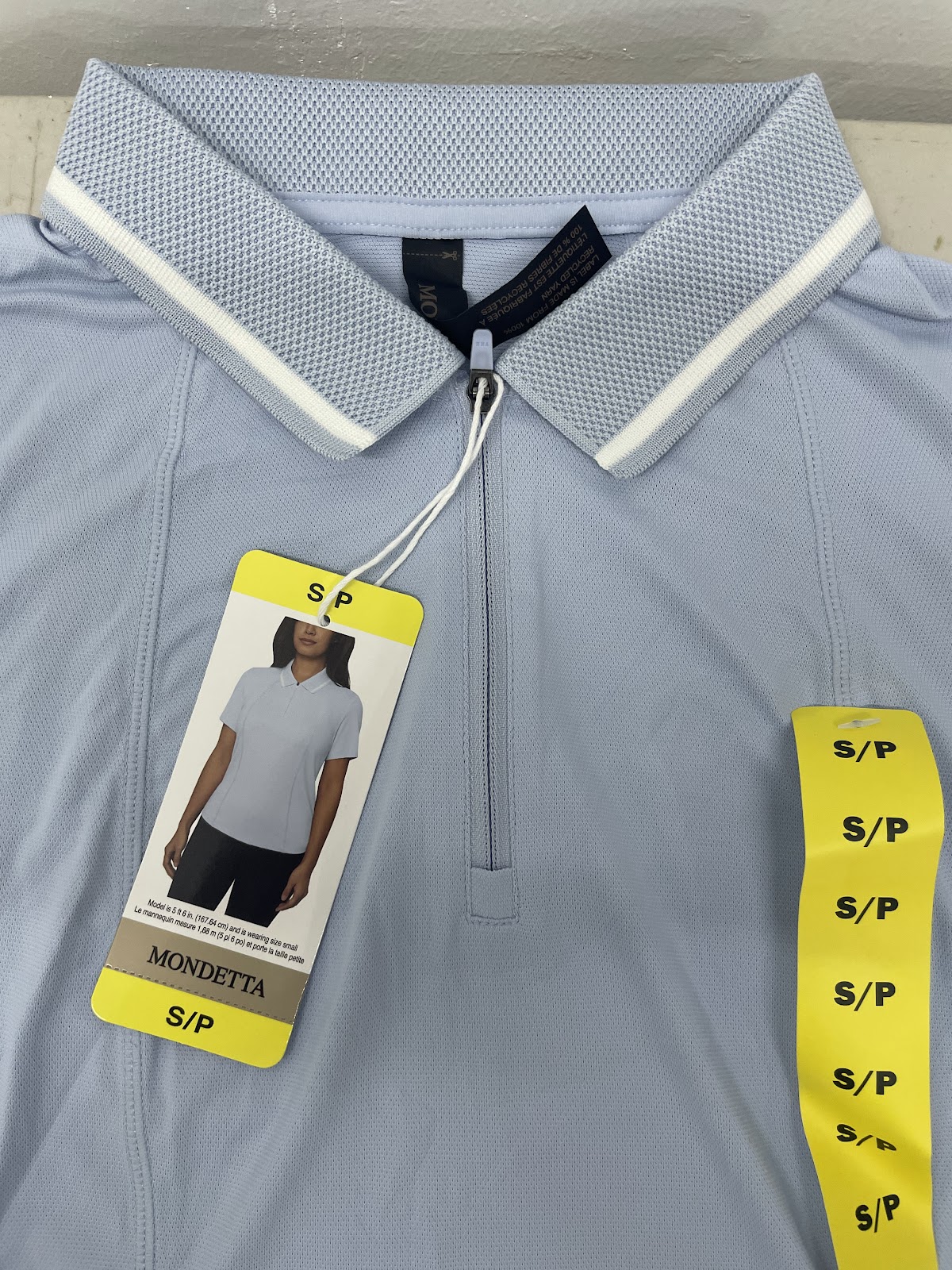 Mondetta Polo Shirt Active Blue S #2177
