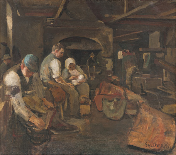 Preparing lunch 1899