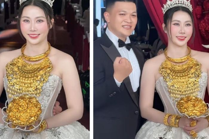 Tiết lộ điều ít biết về bó hoa cưới 10 cây vàng của cô dâu miền Tây gây sốt mạng xã hội - Chuyên trang Gia Đình &amp; Xã Hội - Báo Sức khỏe &amp; Đời sống
