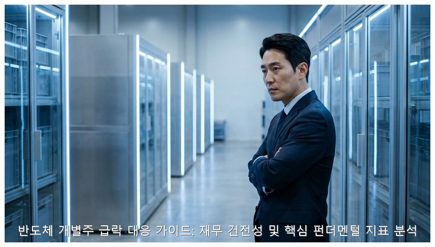 반도체 개별주 급락 대응 가이드: 재무 건전성 및 핵심 펀더멘털 지표 분석 핵심 안내 및 분석 인포그래픽 (3)