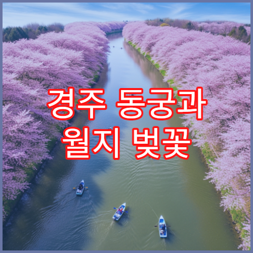 경주 동궁과 월지 벚꽃 주차장 실시간 혼잡도 앱 확인 방문 타이밍