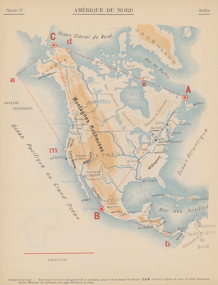Amérique du Nord  Analyse 1907