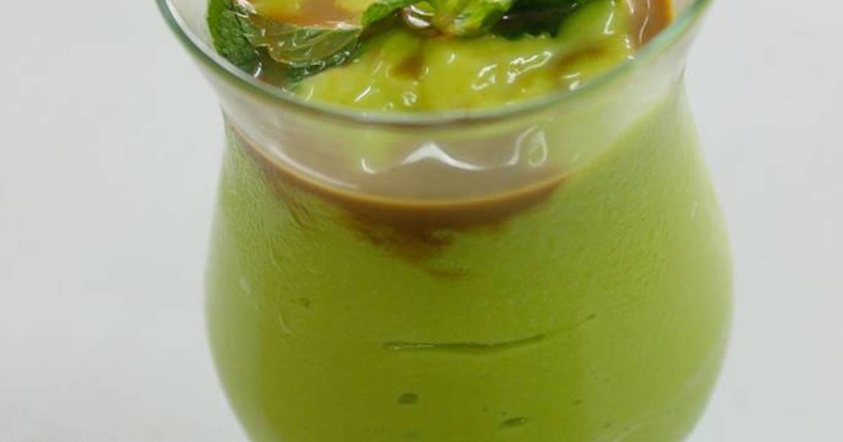 Sinh tố bơ cafe thơm béo lạ vị