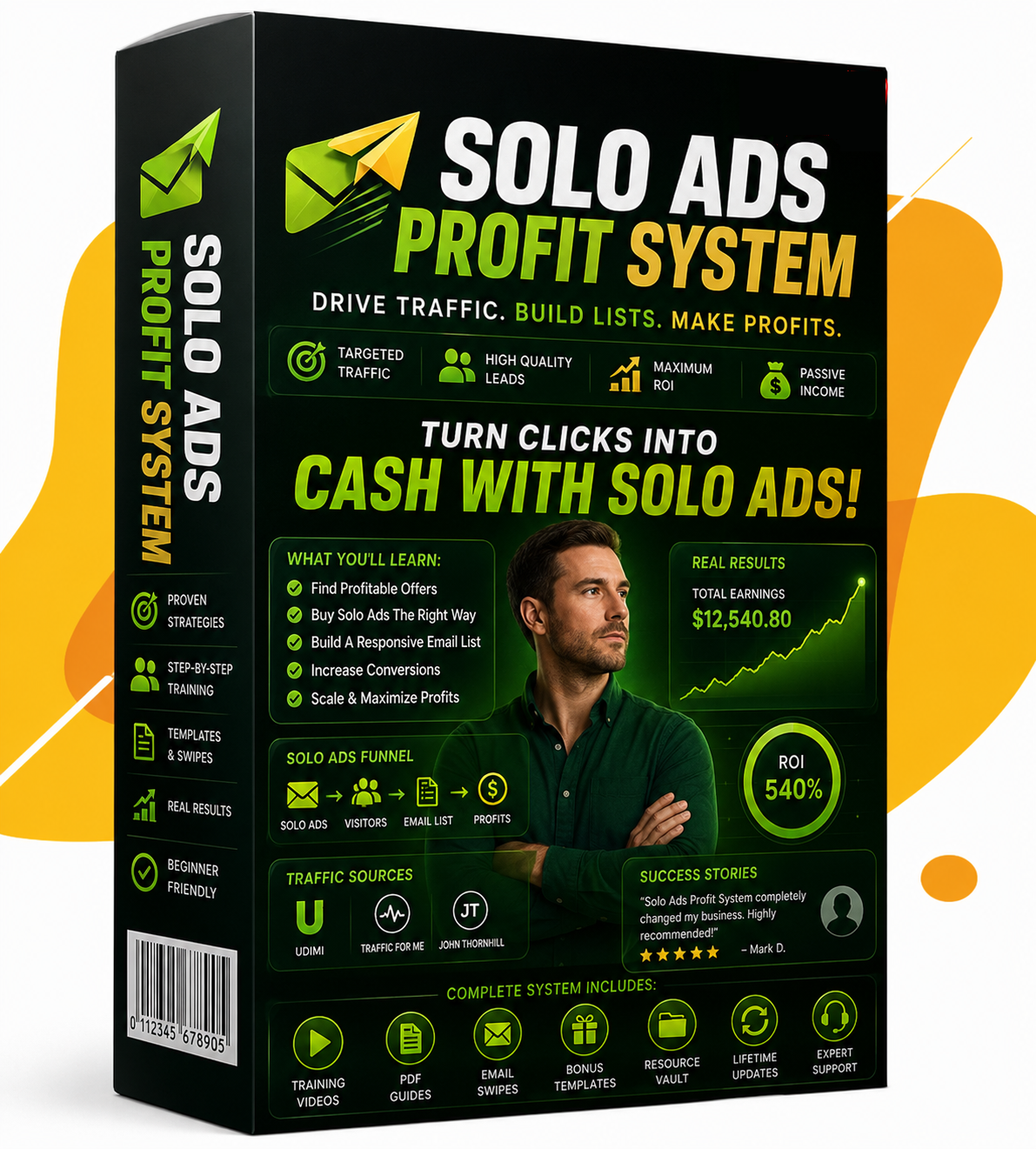 Solo Ads Profit System Main Guide Cover