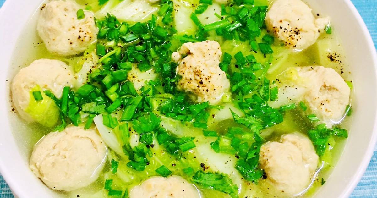 Canh Cải Thảo Nấu Mọc