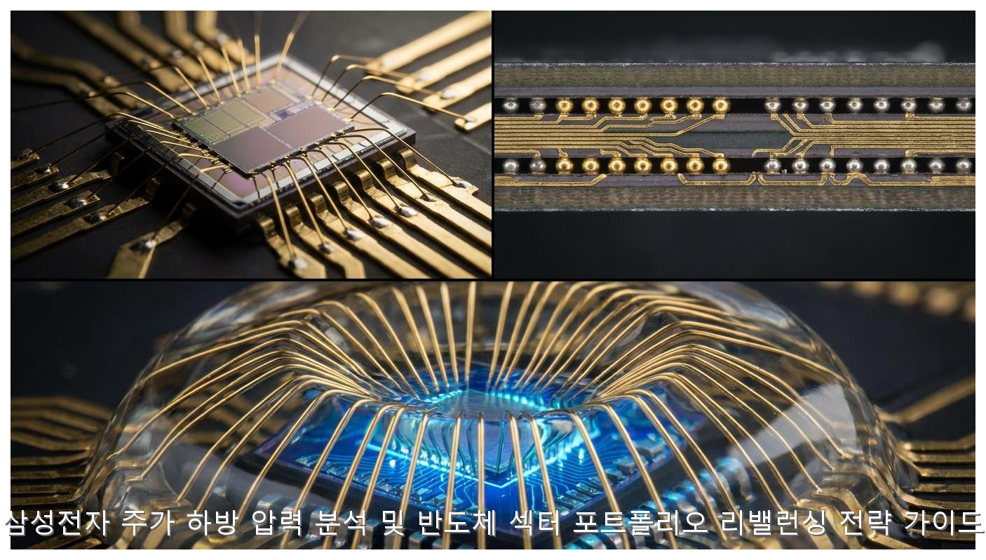 삼성전자 주가 하방 압력 분석 및 반도체 섹터 포트폴리오 리밸런싱 전략 가이드 핵심 안내 및 분석 인포그래픽 (7)