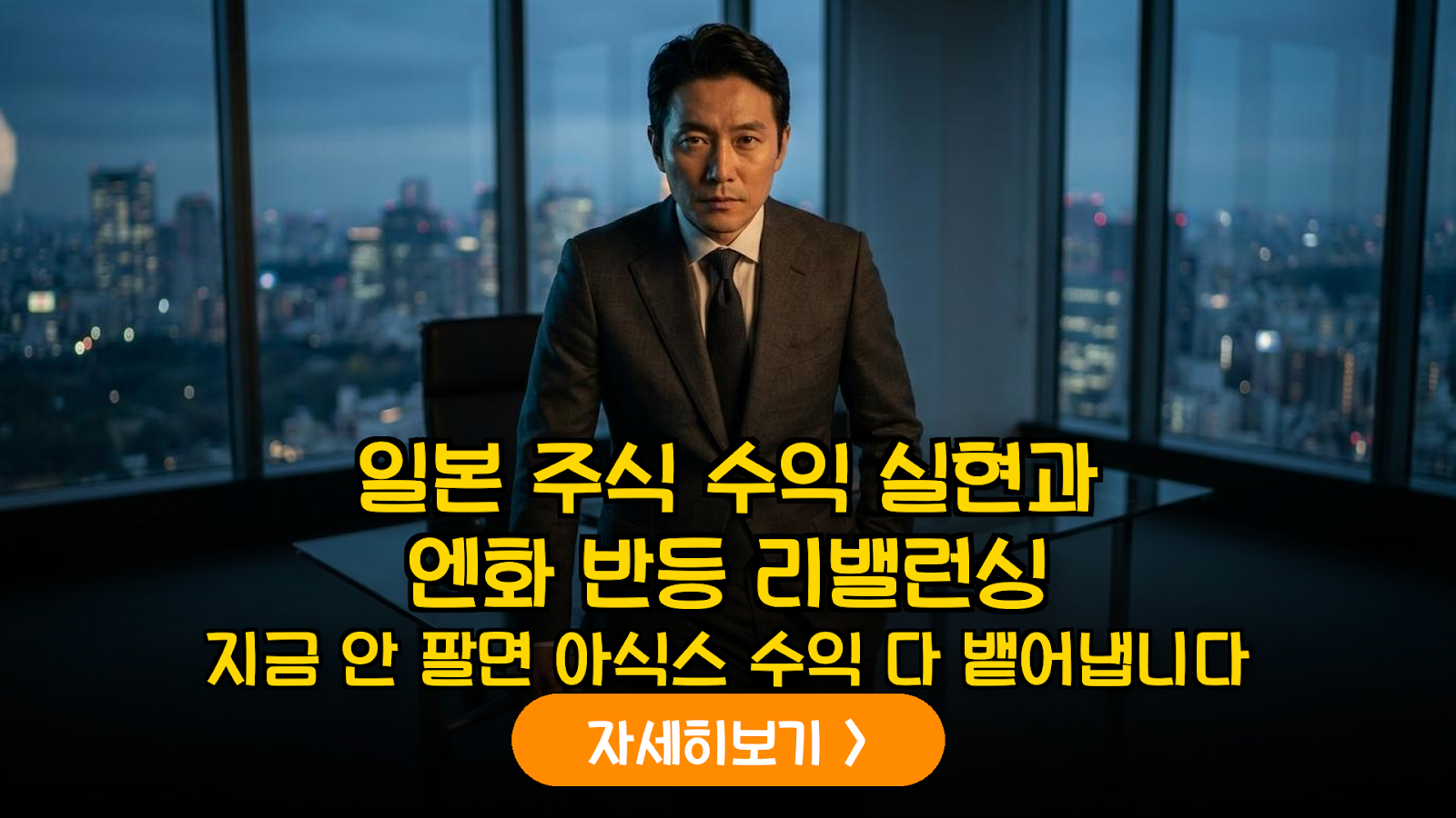 엔저 수혜주 수익 실현 및 엔화 반등 대비 포트폴리오 리밸런싱 가이드 (아식스 등 일본 내수주 중심)