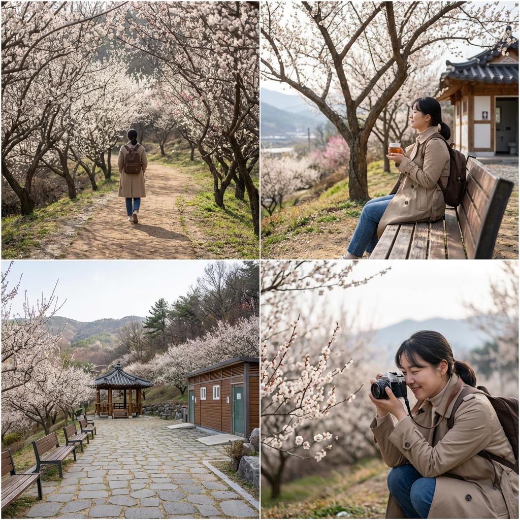 99% 모르는 '매화마을 숨겨진 코스' & 편의시설 200% 활용법