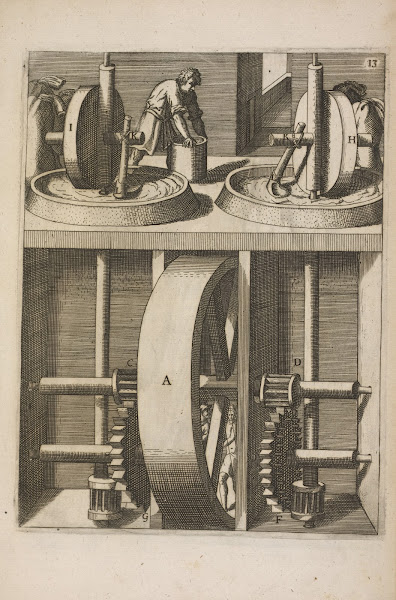 Fig XIII Pateomylos adoleum lino exprimendum 1662