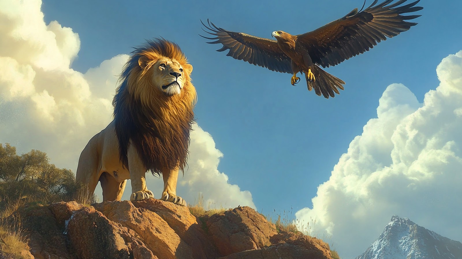 Eagle Lion Wallpaper