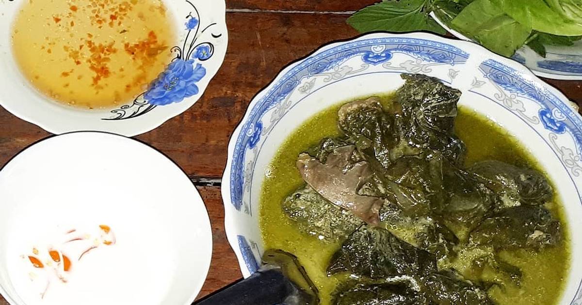 Vịt gói lá mướp