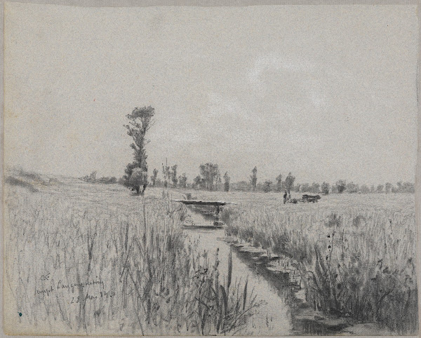An der Sempt bei Langenpreising 1884