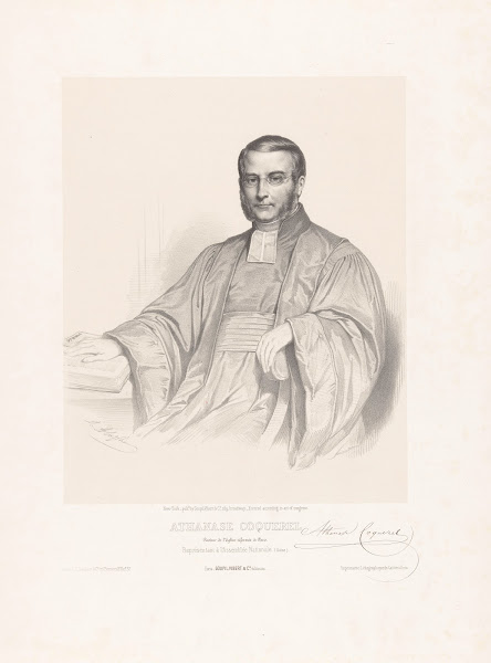 Athanase Coquerel Pasteur de lEglise réformée de Paris Représentant à lAssemblée