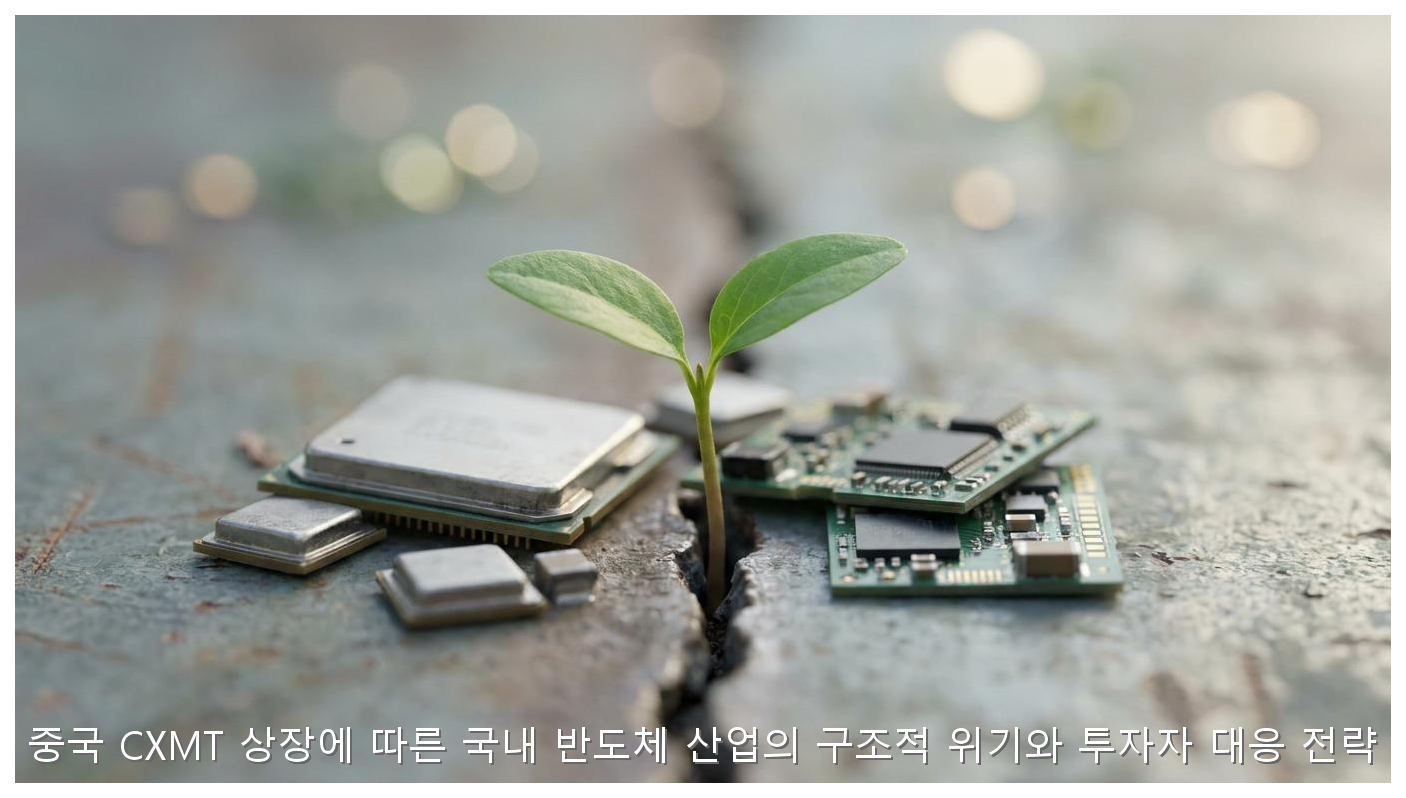 중국 CXMT 상장에 따른 국내 반도체 산업의 구조적 위기와 투자자 대응 전략 핵심 안내 및 분석 인포그래픽 (8)