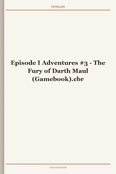 The Fury of Darth Maul (Gamebook)