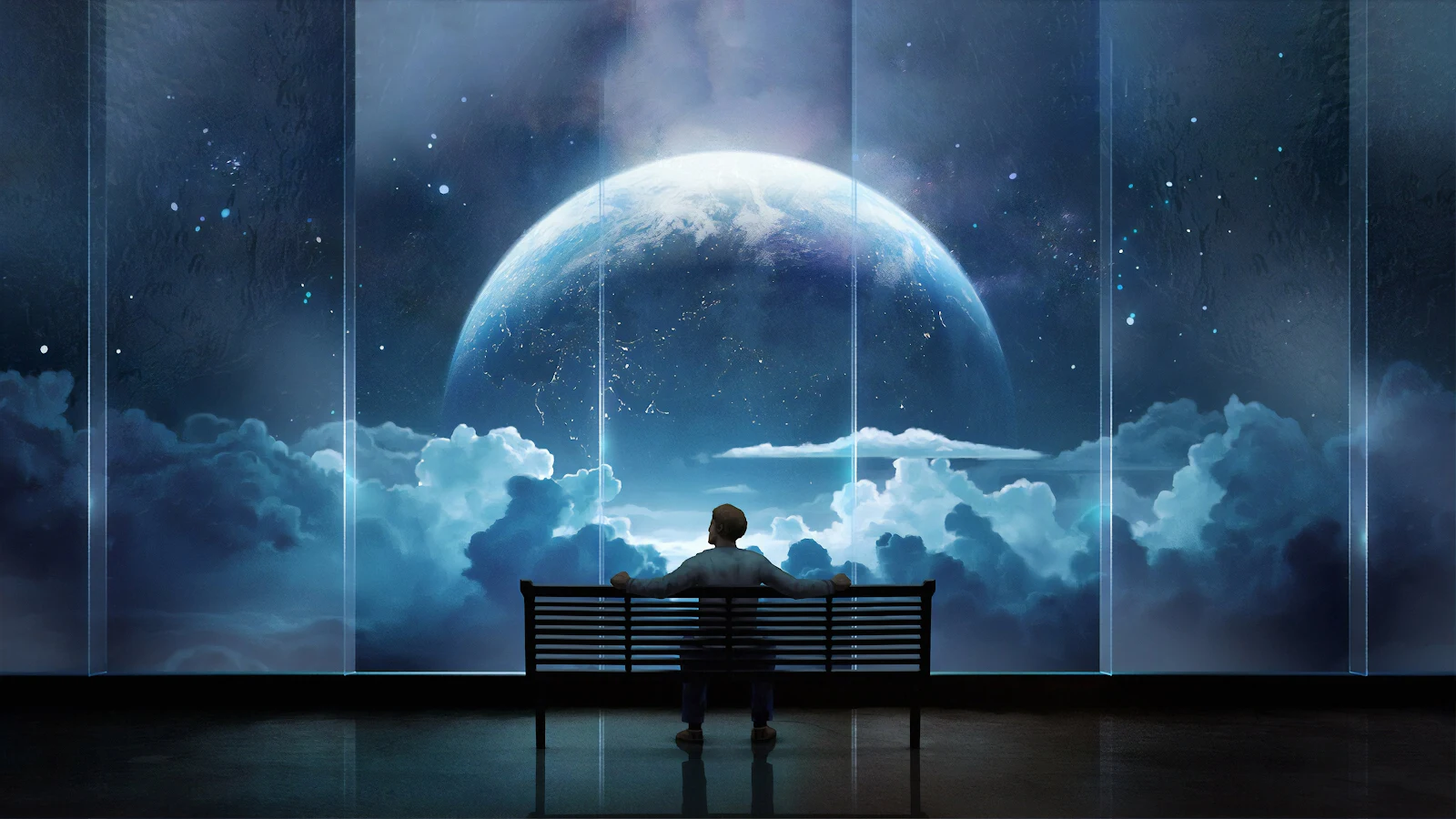 Digital Art, Artwork, Illustration, Fantasy Art, Space 4K Desktop Wallpaper Background (3840x2160) Free Download