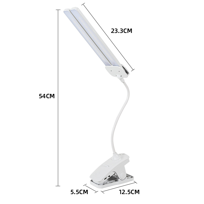 LED Clamp Lamp for Desk and Bed