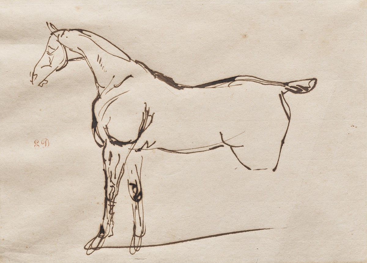 Study of a Horse c 1820 30