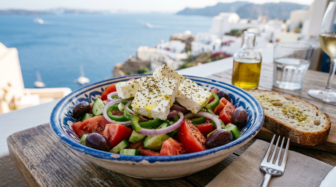 Greek Salad – Fresh, Authentic, and Flavorful Mediterranean Classic