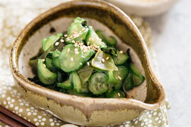 Salad Dưa Leo Rong Biển