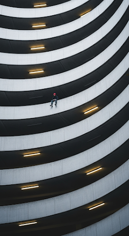 Concrete Parking Garage Spiral
