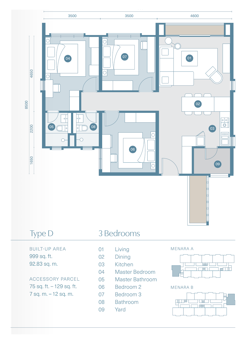 Residensi Danau floor plan