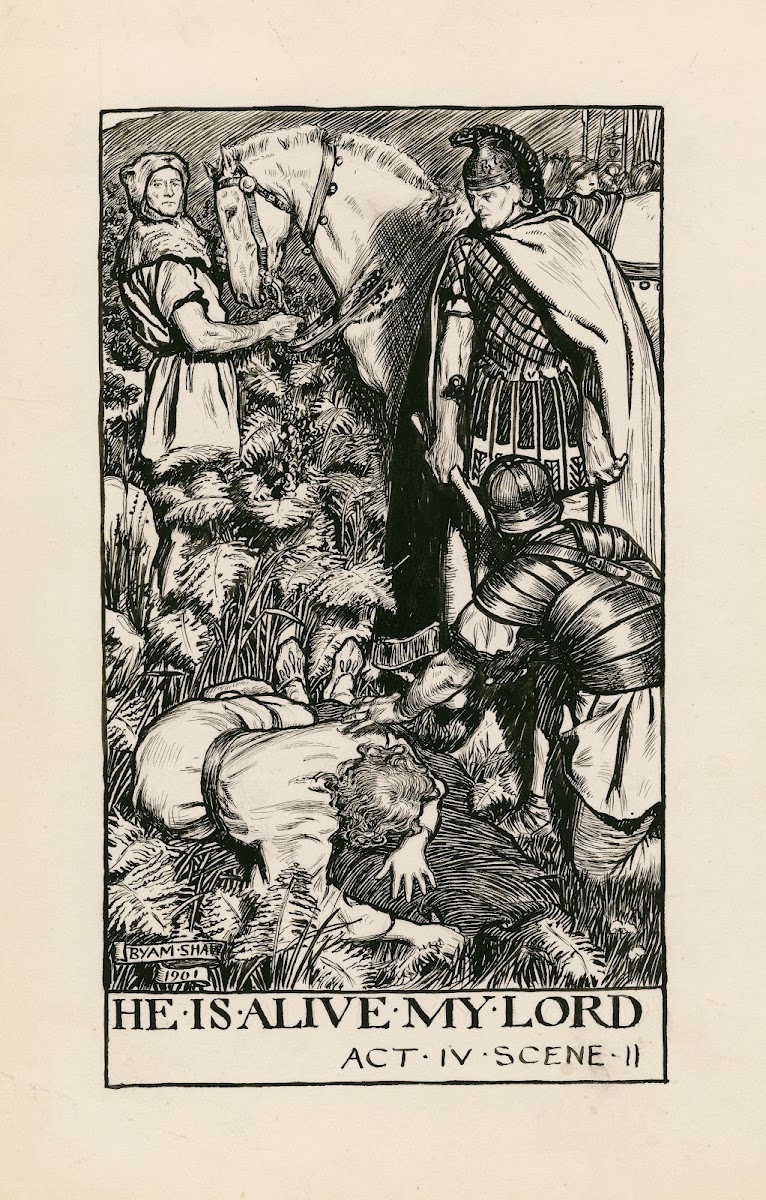 Cymbeline He is alive my lord Act IV Scene II 1900