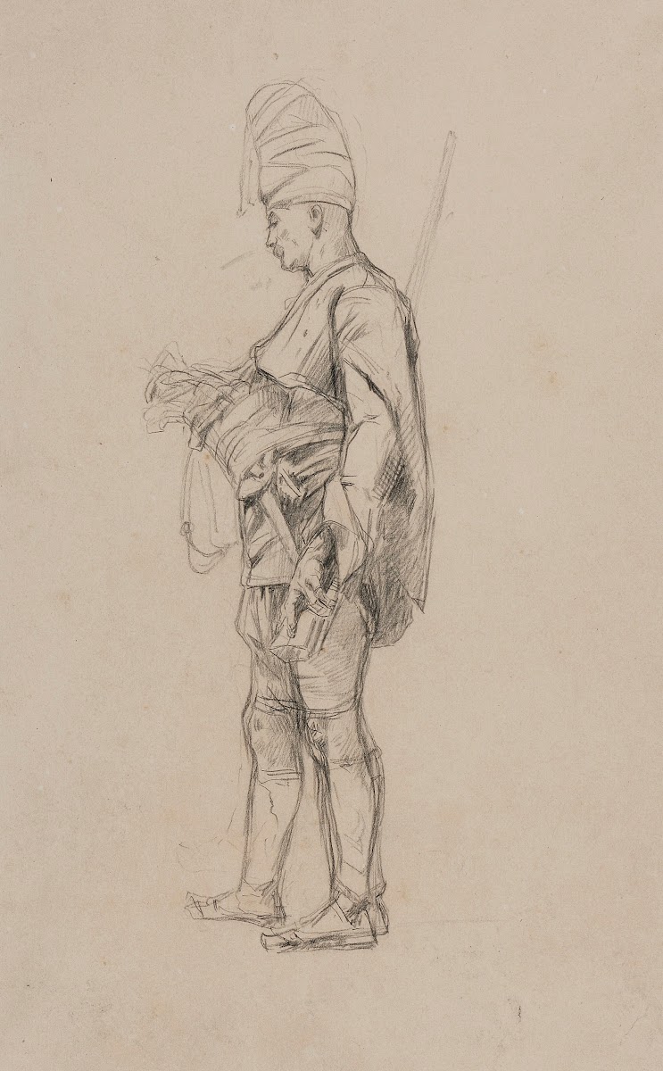 Zeybek  a study of figures 1868   1878