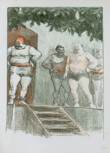 Dessin original pour les Maîtres de lAffiche 1898