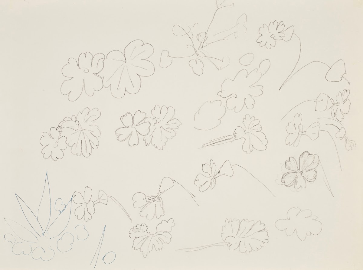 Feuilles circa 1943