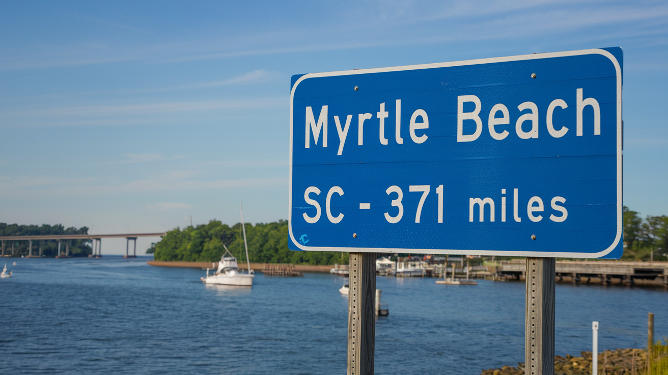 Distance from Wetumpka, AL to Myrtle Beach, SC & Travel Tips