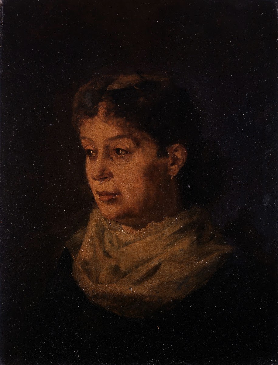 Portrait of the Wife of the Artist Gustave Poirier 19th century