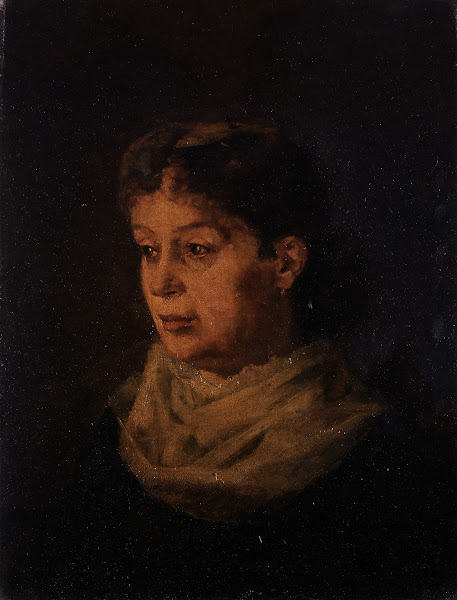 Portrait of the Wife of the Artist Gustave Poirier 19th century