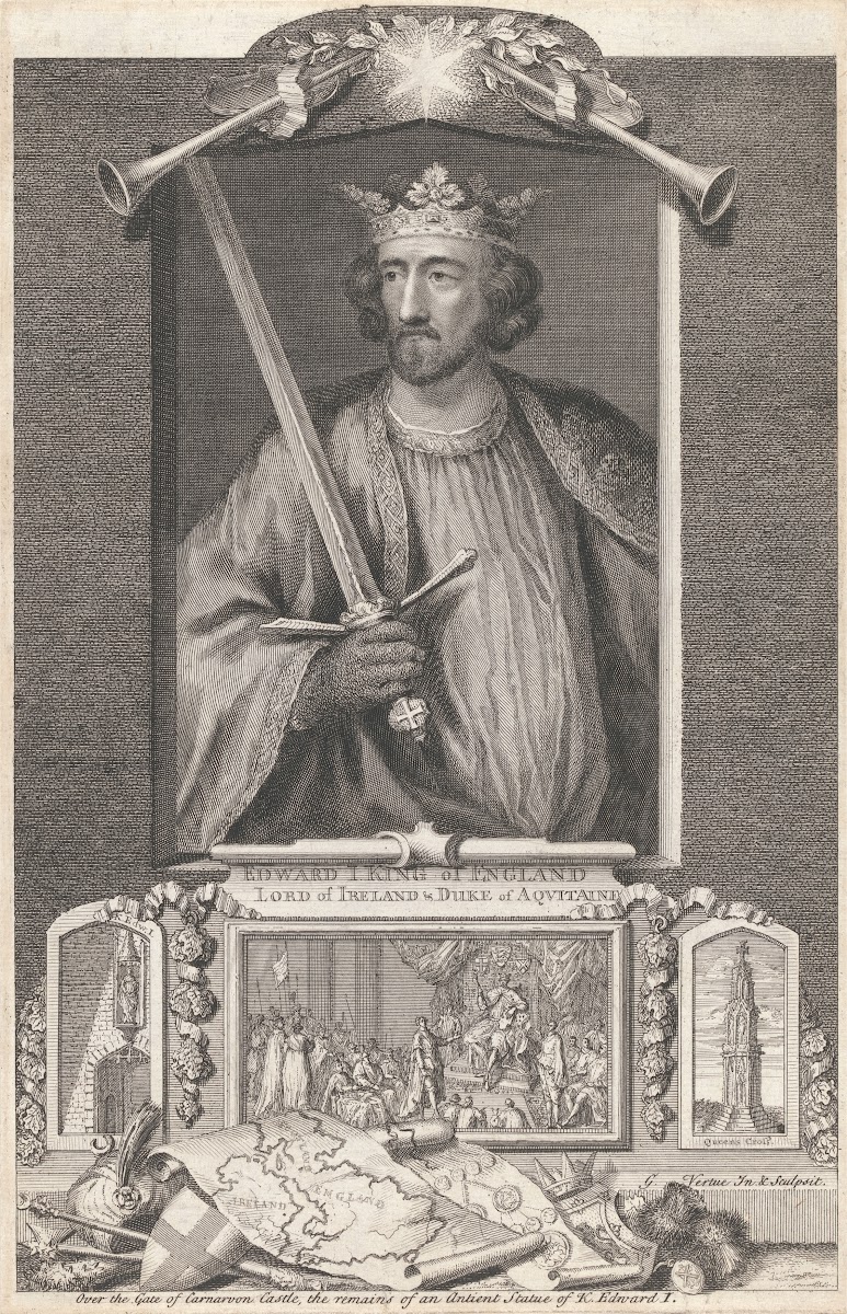 Edward I King Of England Lord Of Ireland And Duke Of Aquitaine