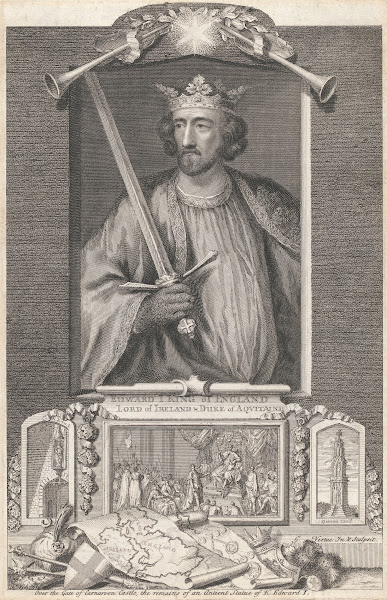 Edward I King Of England Lord Of Ireland And Duke Of Aquitaine