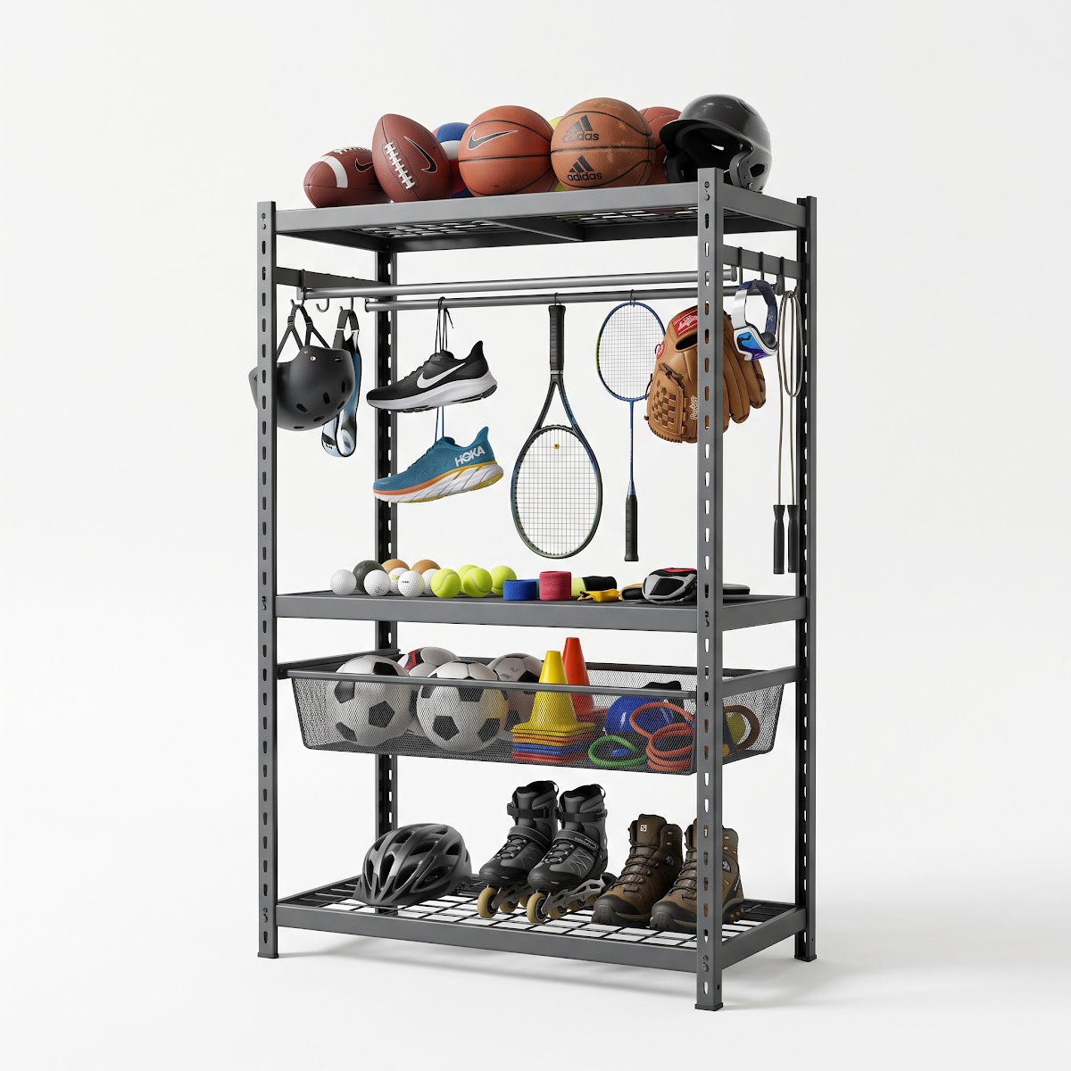Best Garage Sports Equipment Racks for Families (2026) - BEST OVERALL — PRODUCT SHOT