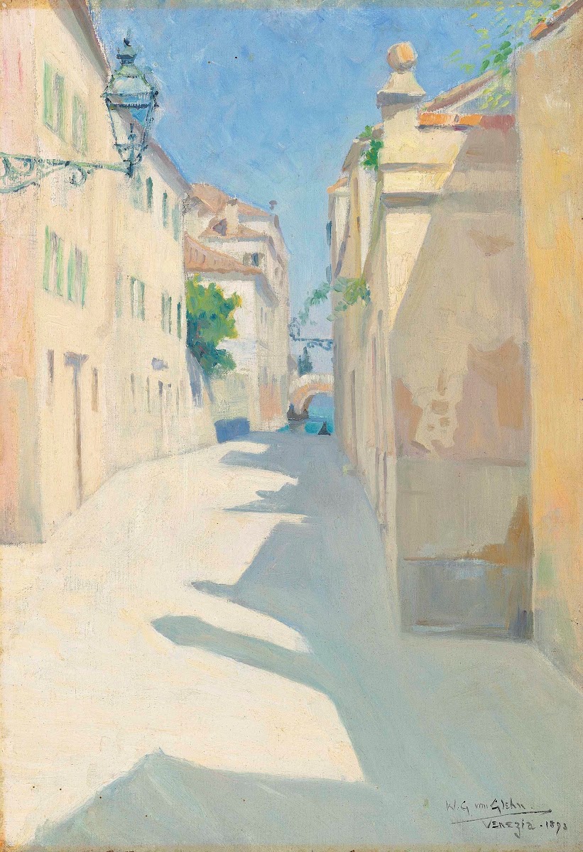 Une ruelle à Venise 1893