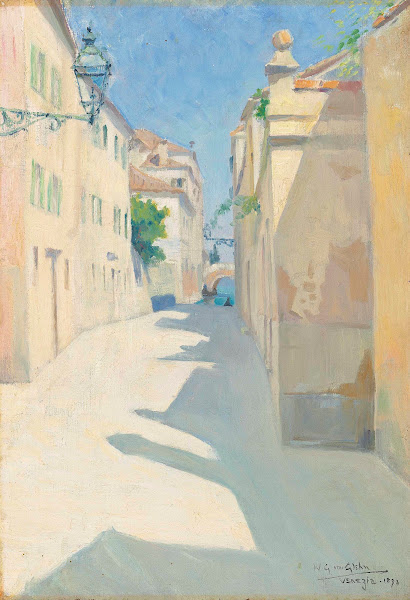 Une ruelle à Venise 1893