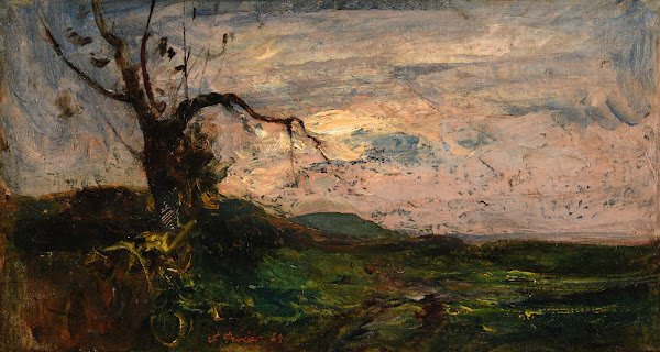 Vieil arbre dans la plaine 1868