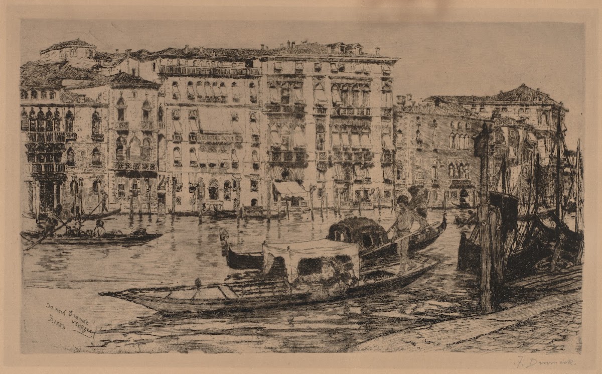 Grand Canal Venice 1889