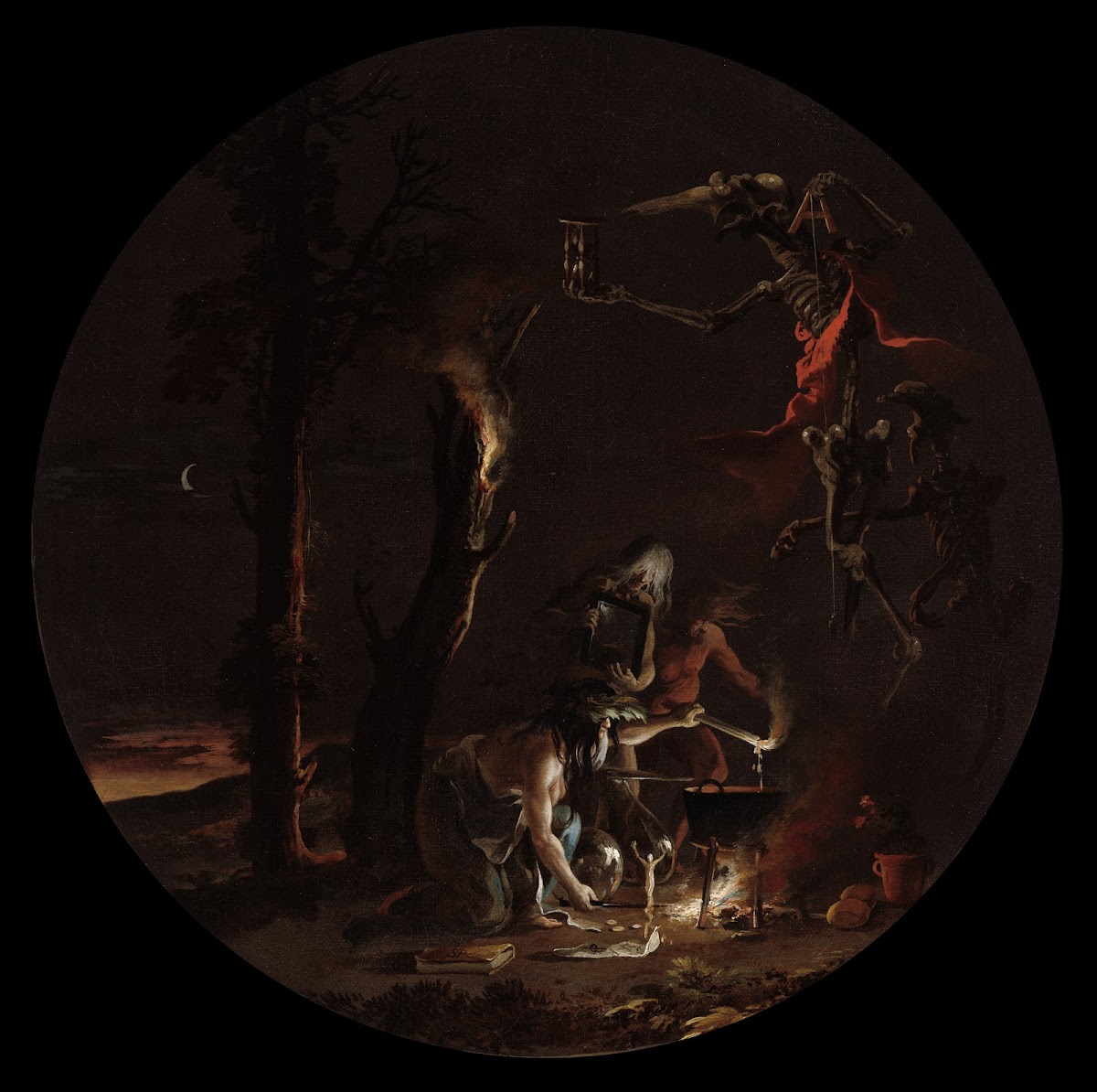 Scenes of Witchcraft Evening c 1645 1649