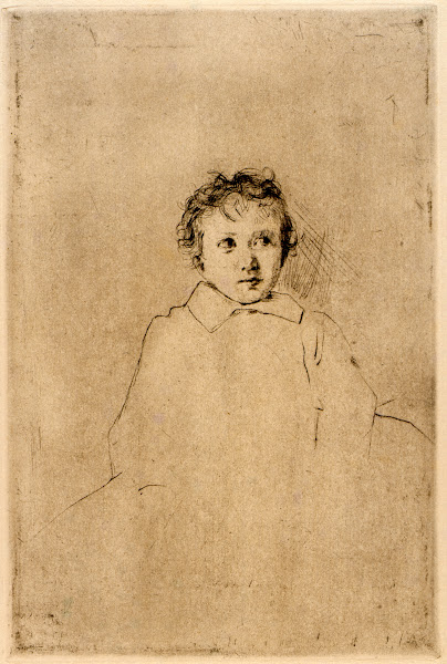 Sketch of a Child ca 1887 1893
