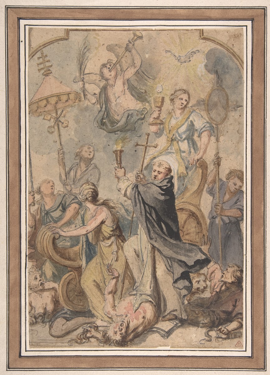 An Allegory of the Triumph over Heresy with St Domenic to the Fore 165060
