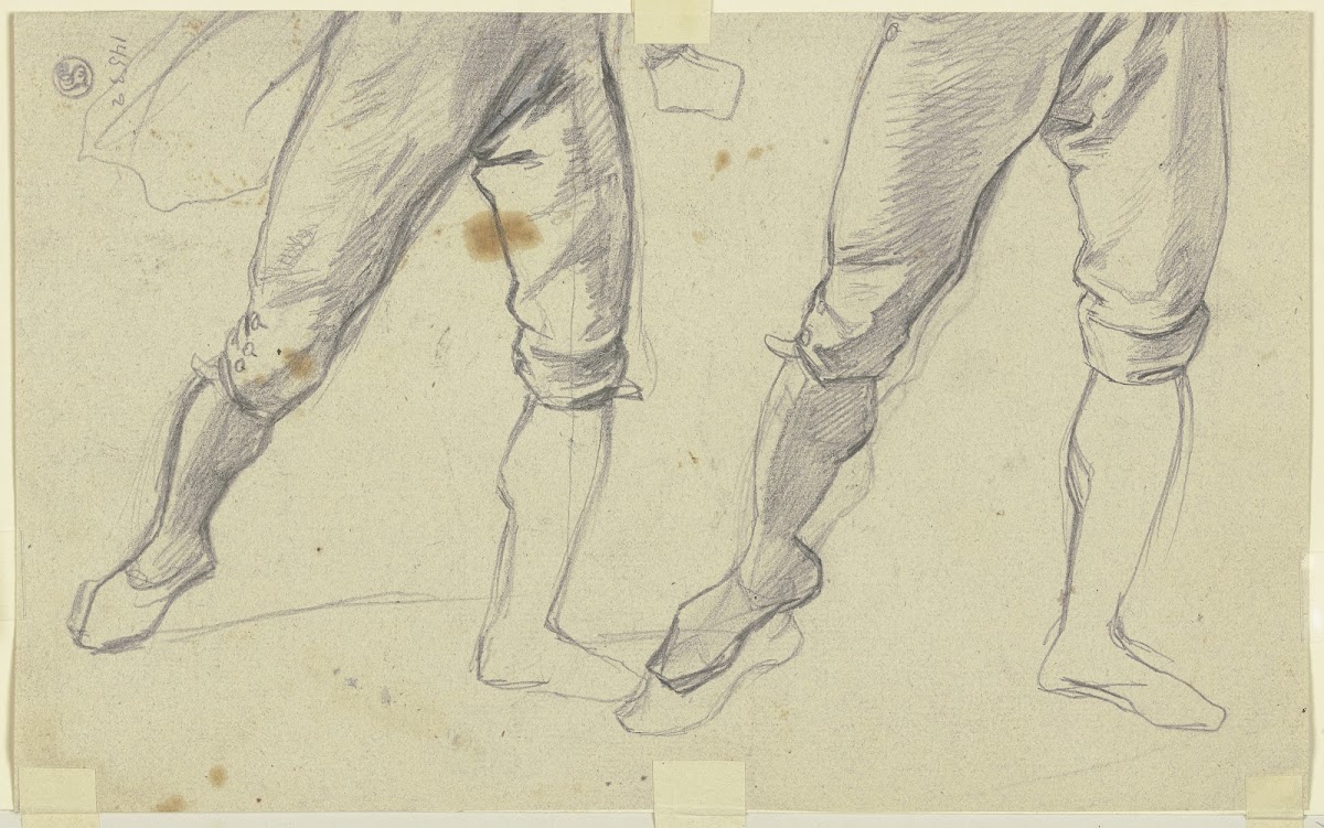 Two pairs of legs