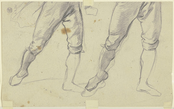Two pairs of legs