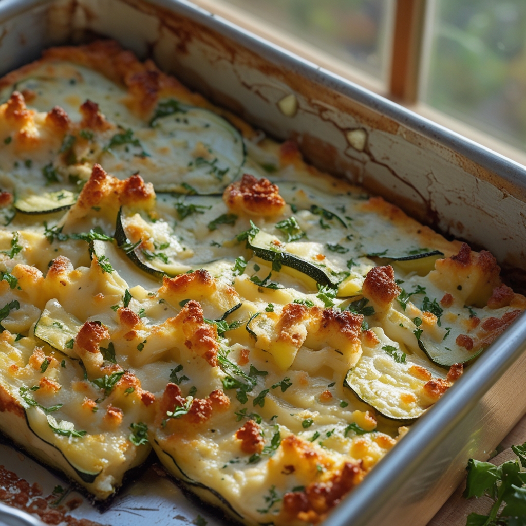 Savory Garden Zucchini Casserole – Easy Homemade Comfort Food
