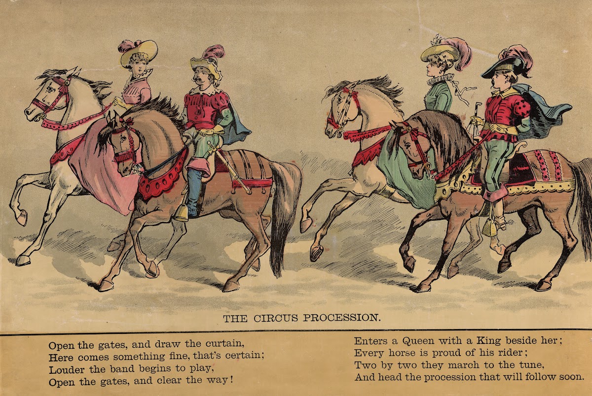 The Circus procession Pl02 1888