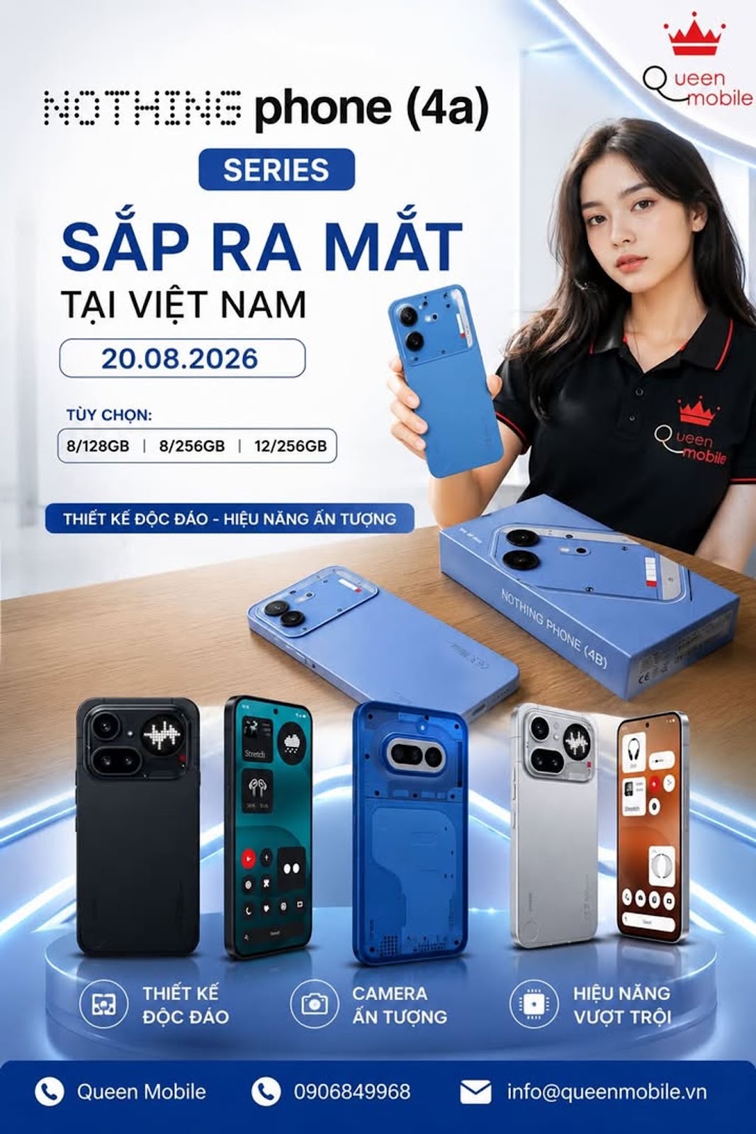 Nothing Phone 4a series was named for Vietnam on August 20, but the domestic sales schedule still needs official confirmation #Nothing #NothingPhone4a #NothingPhone4aPro #NothingPhone4b #Not